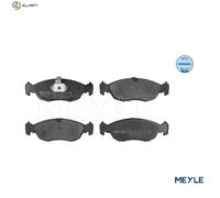 Brake Pad Set, disc brake for CITROËN PEUGEOT:306,SAXO,XSARA,106 I,106 II