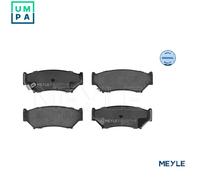 MEYLE 025 219 0715/W Brake pad set