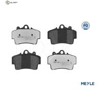 MEYLE 025 219 3715/PD Brake pad set