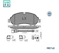 MEYLE 025 220 3417/PD Brake pad set
