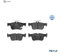 MEYLE 025 222 3116 Brake pad set