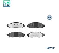 MEYLE 025 224 3917/PD Brake pad set