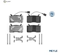 MEYLE 025 225 0716/PD Brake pad set
