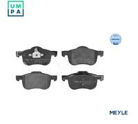 MEYLE 025 230 7318 Brake pad set