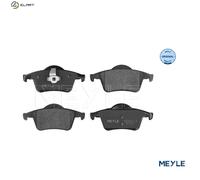 MEYLE 025 230 7616 Brake Pads Set Rear for Volvo V70 S80 S60 XC70 S70