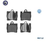 MEYLE 025 230 7815 Brake Pads Set Rear for Mercedes S