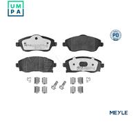 MEYLE 025 232 2517/PD Brake Pads Set Front for Combo Corsa Corsavan Tigra Meriva