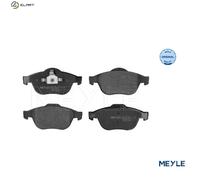 Meyle Brake Pad Set 025 232 4818 - Front Axle with Anti-Squeak - Renault Espace/Laguna/Vel Satis