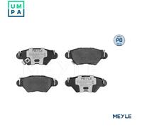 MEYLE 025 232 5817/PD Brake pad set