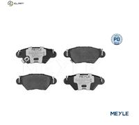 BRAKE PAD SET DISC BRAKE 025 232 5817/PD FOR VAUXHALL ZAFIRA/Mk ASTRAVAN/IV 1.8L