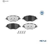 MEYLE 025 232 7918/PD Brake pad set