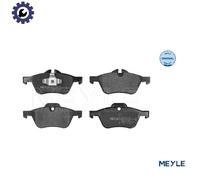 MEYLE Brake Pad Set 025 232 8118 Front Disc Brake Anti-Squeak Plate Fits MINI