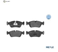 MEYLE 025 232 8717 Brake Pad Set, disc brake for BMW