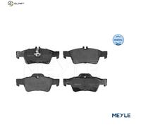 025 233 3416 MEYLE Brake Pad Set, disc brake for MERCEDES-BENZ,MERCEDES-BENZ (BB