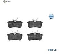 MEYLE 025 233 5314 Brake pad set