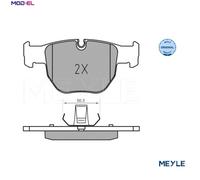 MEYLE Front Disc Brake Pad Set 025 233 9719 for Land Rover Range Rover Mk III