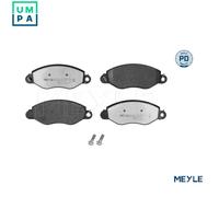 MEYLE 025 234 3418/PD Brake pad set