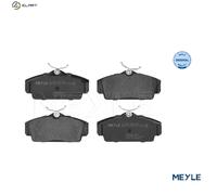 MEYLE 025 234 6316 Brake pad set