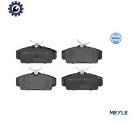MEYLE 025 234 6316 Brake pad set