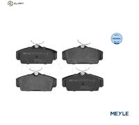 MEYLE 025 234 6316 Brake pad set