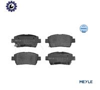 MEYLE 025 235 1017 Brake pad set