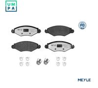 MEYLE 025 235 9718/PD Brake pad set
