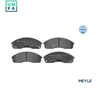 MEYLE 025 236 4916/W Brake pad set