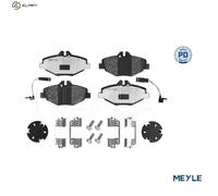 Meyle Disc Brake Pad Set 025 237 4320/PD for Mercedes-Benz M271.956/941 1.8L