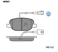 MEYLE 025 238 1118 Brake pad set