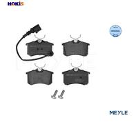 Brake pads Rear Axle 025 238 2317/W MEYLE for SKODA VW SEAT