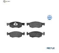 MEYLE 025 238 4218 Brake Pads Set Front for Fiat Doblo