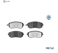 MEYLE 025 238 6517/PD Brake pad set