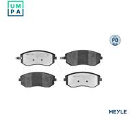MEYLE 025 238 6517/PD Brake pad set