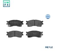 Brake pads Front Axle 025 238 7316/W MEYLE for KIA MENTOR Saloon MENTOR CLARUS
