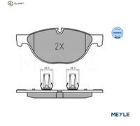 MEYLE 025 238 9518 Brake pad set