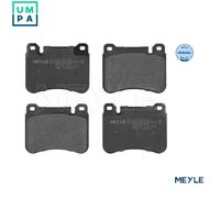 MEYLE 025 239 4516 BRAKE PAD SET DISC BRAKE Front