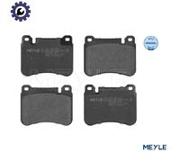 MEYLE 025 239 4516 BRAKE PAD SET DISC BRAKE Front