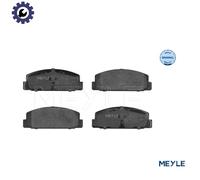 Braking System Disc Brake Pad Set Meyle 025 240 4514 Fits Mazda 6 626 323 F/P