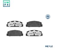 BRAKE PAD SET DISC BRAKE 025 240 4514/PD FOR MAZDA FAMILIA/VI 323/ASTINA/F/P