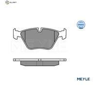 Meyle Brake Pad Set 025 240 9620, Disc Brake