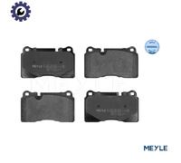 Meyle 0252409817 Brake Pad Set, disc brake