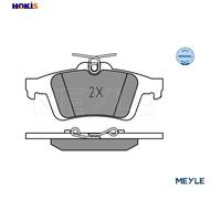MEYLE 025 241 3717 Brake pad set