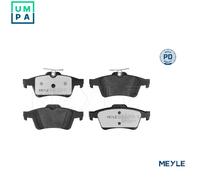 MEYLE 025 241 3717/PD BRAKE PAD SET DISC BRAKE Rear
