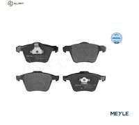 MEYLE 025 241 4119 Brake Pad Set Front With Anti-Squeak Plate Fits Volvo XC90