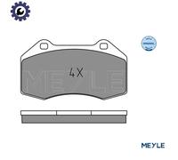 MEYLE 025 241 6215 Brake pad set