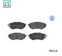 MEYLE 025 242 2218/W Brake pad set