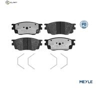 MEYLE 025 242 4616/PD Brake pad set