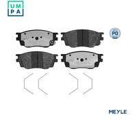 MEYLE 025 242 4616/PD Brake pad set