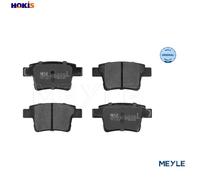 Meyle Brake Pad Set 025 242 6017 Rear Disc Brake Fits Ford Mondeo & Jaguar X-Type