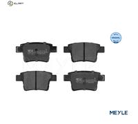 MEYLE 025 242 6017 Brake pad set